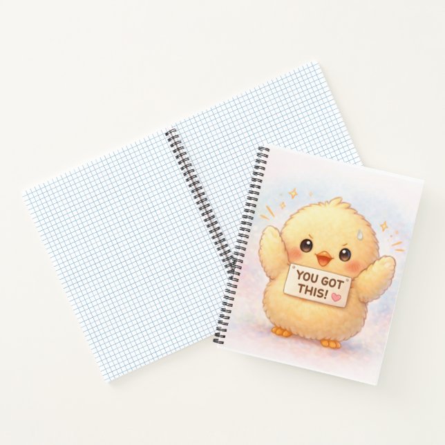 You Got This Cute Chick Notebook (Inside)