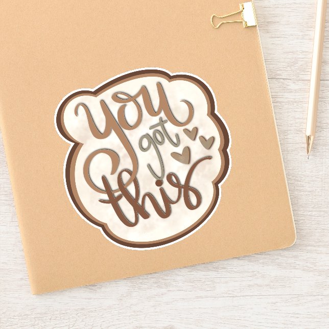 You Got This Modern Encouragement Inspirivity (Notebook)