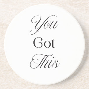 You Got This Motivational Well being Gift for her Coaster