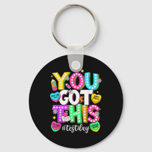 You Got This Test Day You Got This Testing Day Tea Keychain