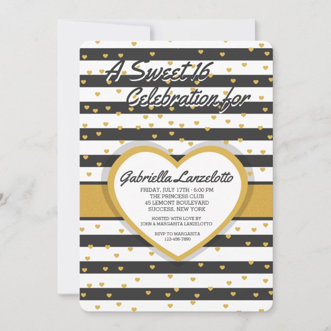 You Gotta Have Heart Invitation (Front)