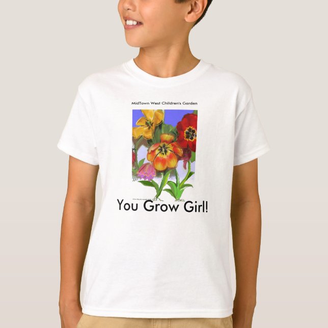 You Grow Girl! - Garden T-Shirt (Front)