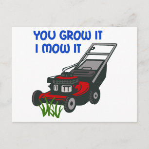 You Grow It Postcard