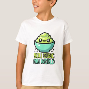 You Guac My World! Cute Guacamole Pun T-Shirt
