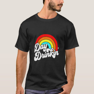 You Had Me At Day Drinking Retro Beach Summer Rain T-Shirt