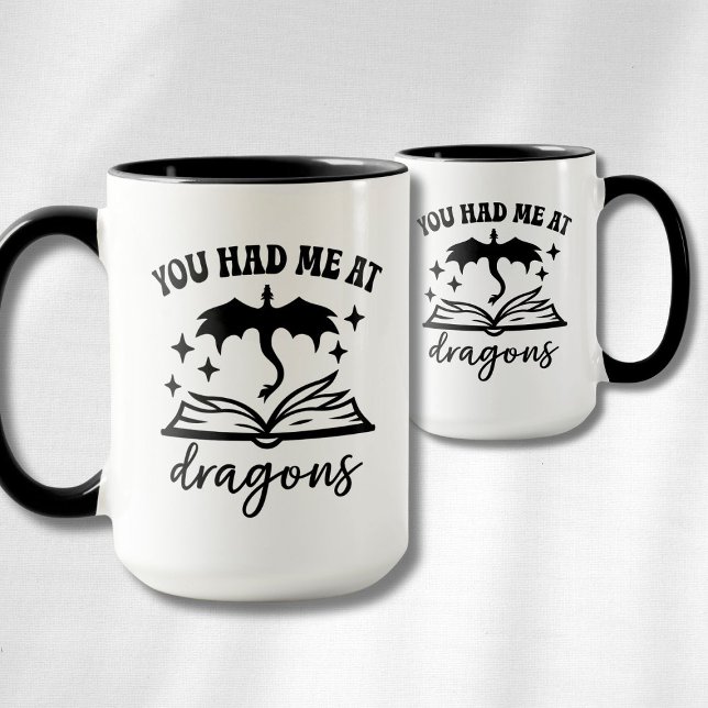 You Had Me at Dragons Mug (Creator Uploaded)