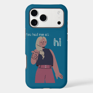 You Had Me At Hi – Cute Minimal Aesthetic Phone Ca