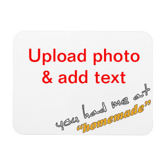 You had me at "homemade" - DIY fridge magnet