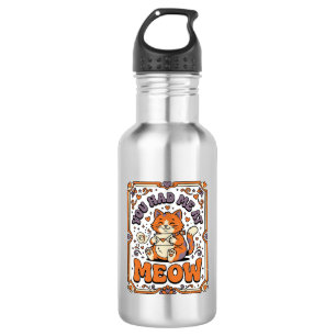 You Had Me At Meow Cat Valentine Love Vintage Vect 532 Ml Water Bottle