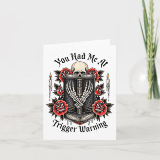 You Had Me At Trigger Warning, Bad Book Club, Roma Card