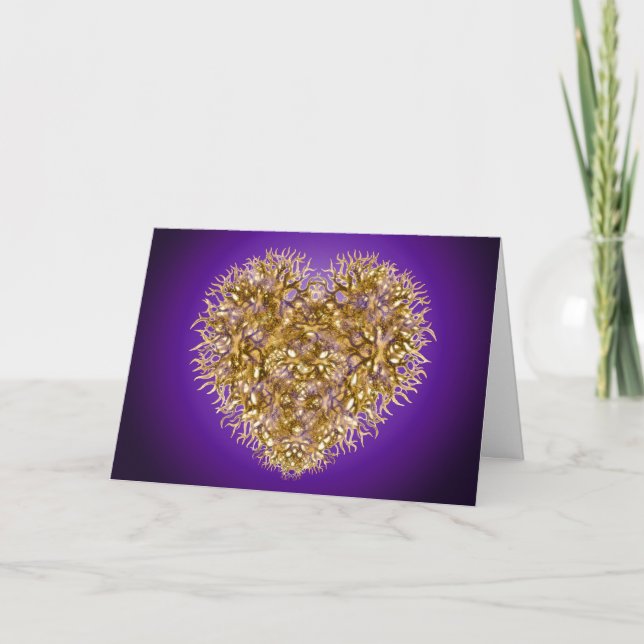 You Have a Heart of Gold Thank You Card (Front)