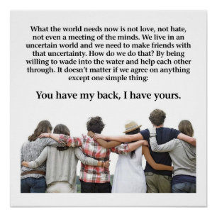 You Have My Back, I Have Yours Poster