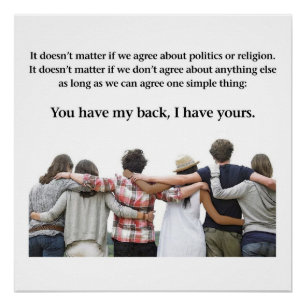 You Have My Back, I Have Yours Poster