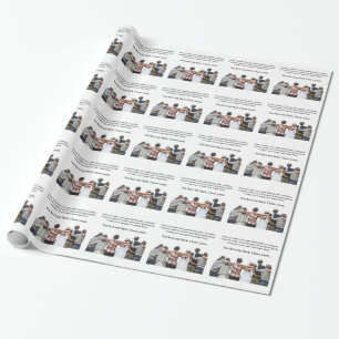 You Have My Back, I Have Yours Wrapping Paper