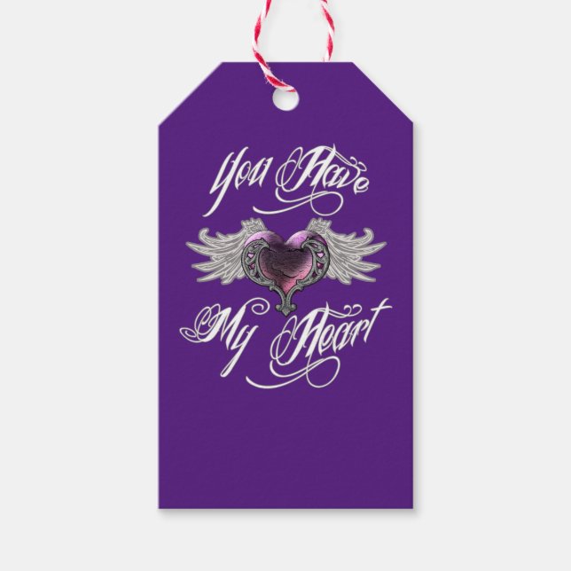 You Have My Heart Gift Tags (Front)