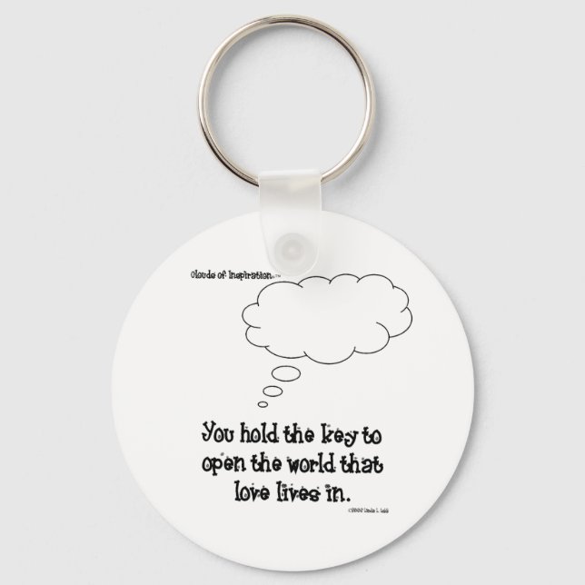 You hold the key to love (keychain) keychain (Front)