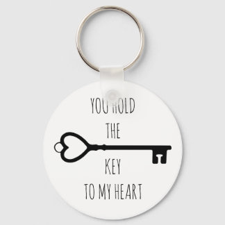 You hold the key to my heart keychain