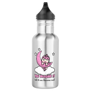 You imagine it and it can become real 532 ml water bottle