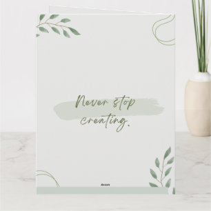 You Inspire Me Weekly Organizer Download or Card