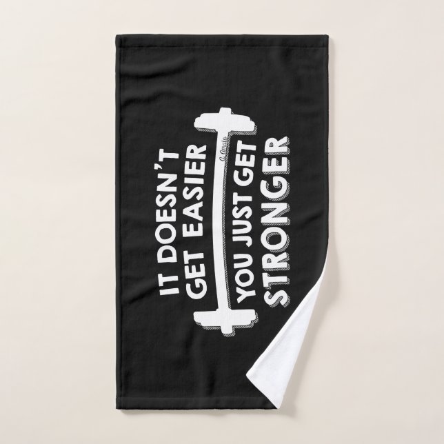 You Just Get Stronger Hand Towel (Hand Towel)