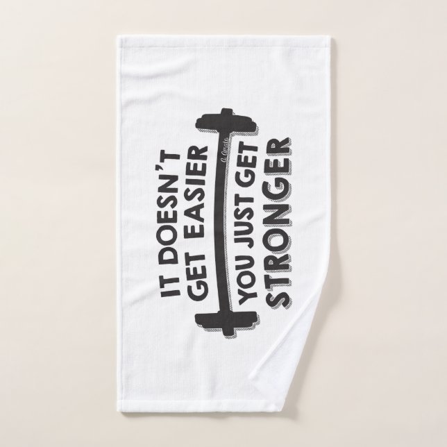You Just Get Stronger Hand Towel (Hand Towel)