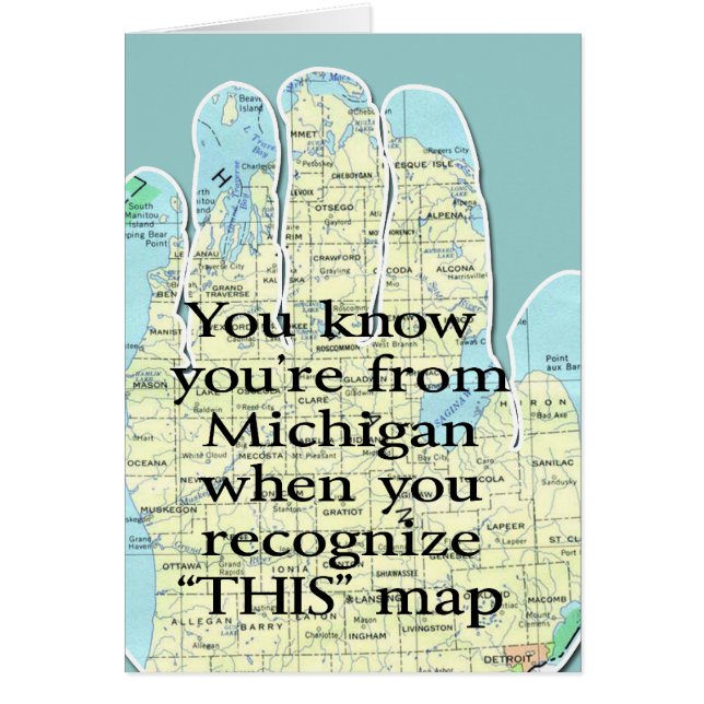 You Know You're From Michigan When (Front)