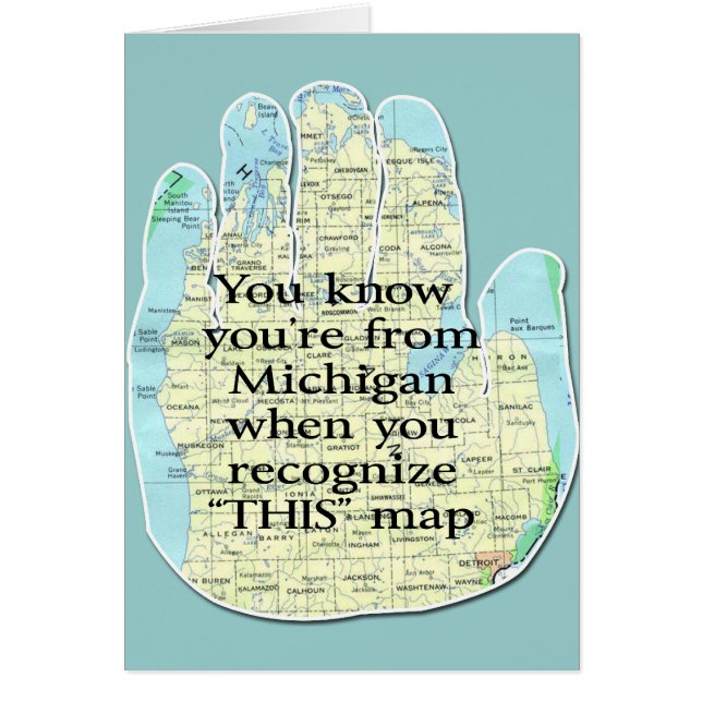 You Know You're From Michigan When (Front)