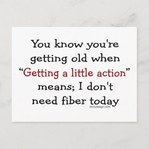 You know you're getting old when postcard