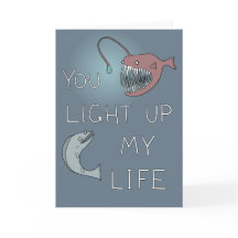"You light up my life" deep sea valentine