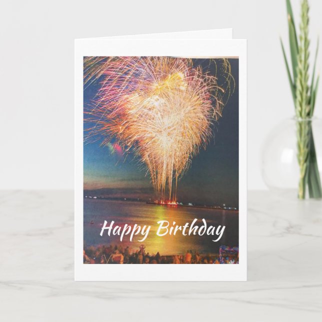 **YOU LIGHT UP MY LIFE** ENJOY BIRTHDAY CARD (Front)