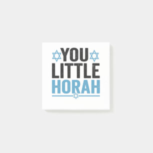 You Little Horah Hanukkah Funny Jewish Saying Gift Post-it Notes