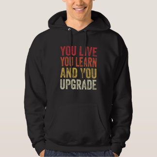 You Live You Learn You Upgrade Divorce Breakup Par Hoodie