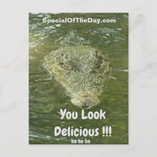 You Look Delicious Fun Postcard