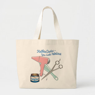 You Look Fabulous! - Personalized Large Tote Bag
