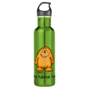 You look yummy - cute yellow monster by send2smile 710 ml water bottle