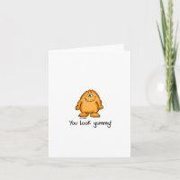 You look yummy - cute yellow monster by send2smile