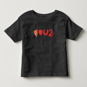 You love pizza, well, pizza love you too! toddler t-shirt