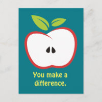 You make a difference apple