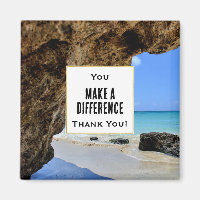 You make a Difference Tropical Beach Photo