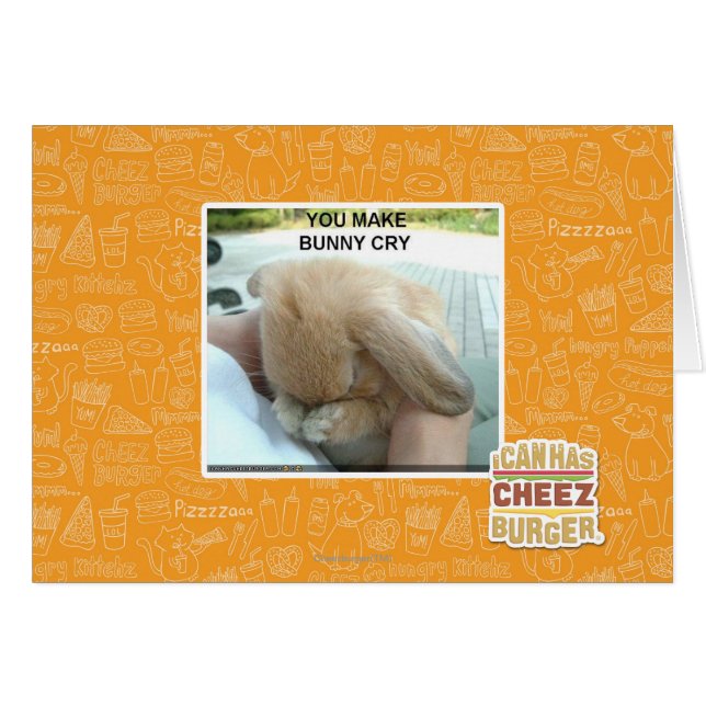 You make bunny cry (Front Horizontal)