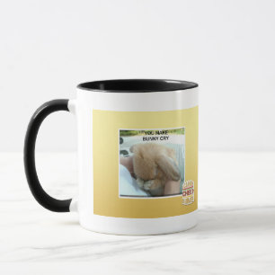 You make bunny cry mug