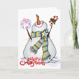 YOU MAKE ME ****HAPPY EVERY DAY**** CHRISTMAS JOY HOLIDAY CARD
