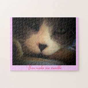 You make me rumble- Valenpuzzle Jigsaw Puzzle