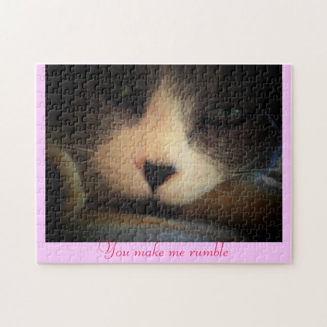 You make me rumble- Valenpuzzle Jigsaw Puzzle (Horizontal)