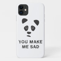 You make me sad. Sad panda.