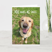 YOU MAKE ME SMILE **GRANDSON** BIRTHDAY WISHES