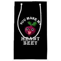 You Make My Heart Beet Funny Veggie Pun Dark BG