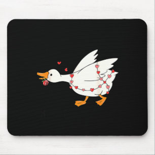 You Make My Heart Go Honk Goose Valentine  Mouse Pad