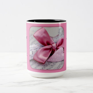 You Make My Heart Sing Two Tone Coffee Mug