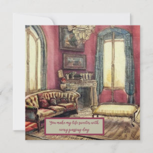 You make my life sweeter card